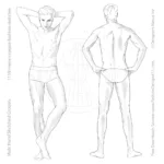 Male Fashion Croqui Templates Regarding Free Printable Fashion Croquis Template