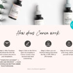 Minimalistic Cosmetic Label Template Set, Modern White & Black Pertaining To Free Printable Cosmetic Label Design Template