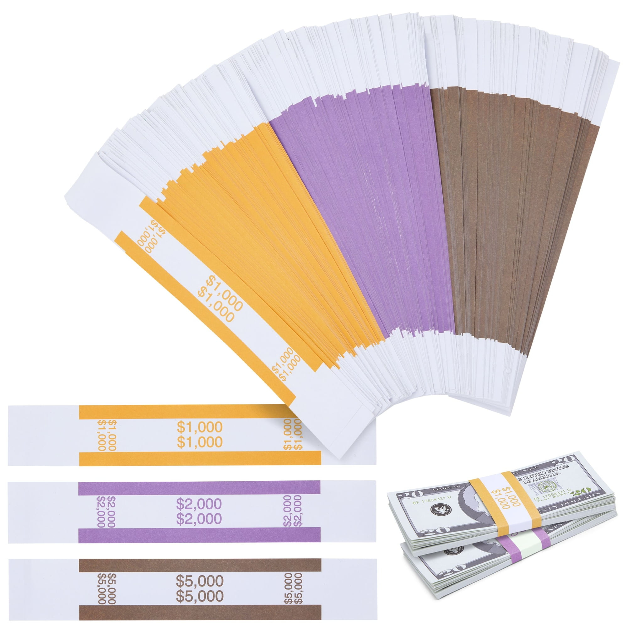 Mmf $25 Currency Strap - Walmart in Free Printable Currency Strap Template