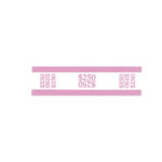 Mmf Ind $250 Pink Paper Currency Straps   7 1/2"L X 2 2/5"H Pertaining To Free Printable Currency Strap Template