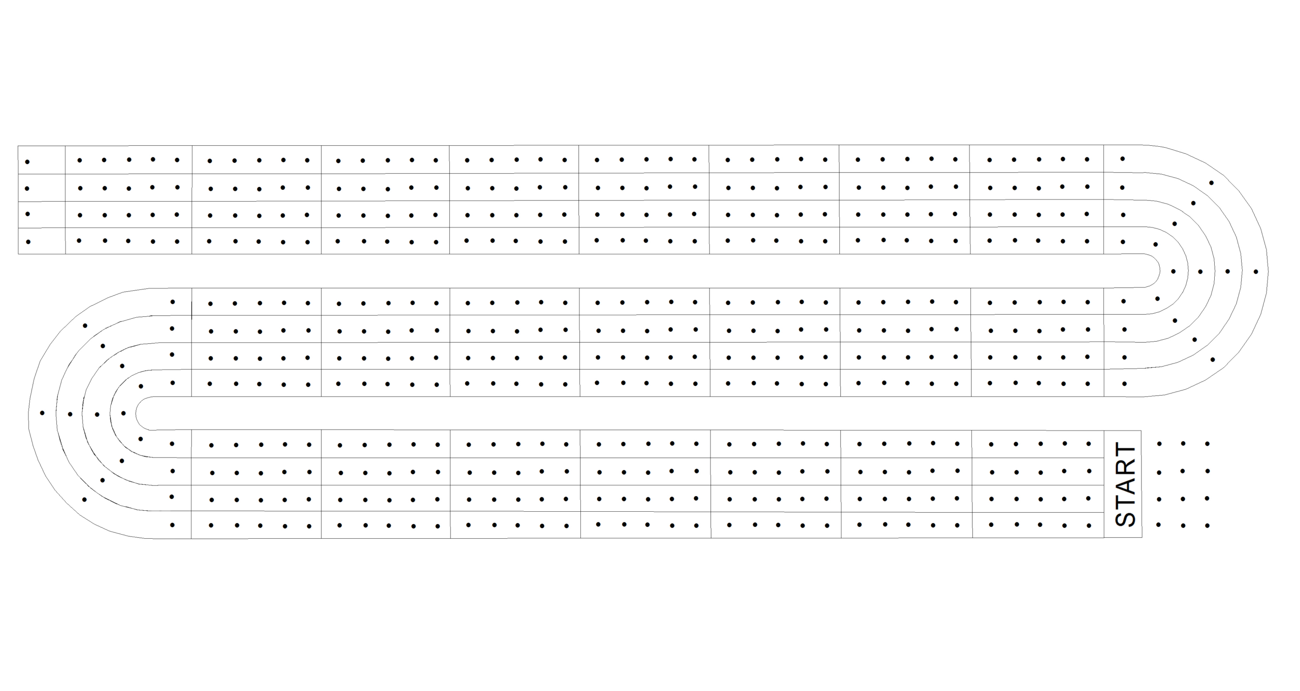 Need A Bit Of Help With Cribbage Board Template - Inkscape Help with Free Printable Cribbage Board Template