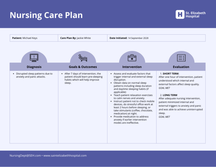 Free Printable Care Plan Template