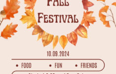 Page 2 – Free And Customizable Mid Autumn Festival Templates throughout Free Printable Fall Festival Flyer Template