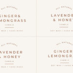 Page 2   Free Printable Custom Candle Label Templates | Canva In Free Printable Candle Label Template