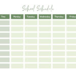 Page 3   Free Printable Class Schedule Templates To Customize | Canva Pertaining To Free Printable Class Schedule Template