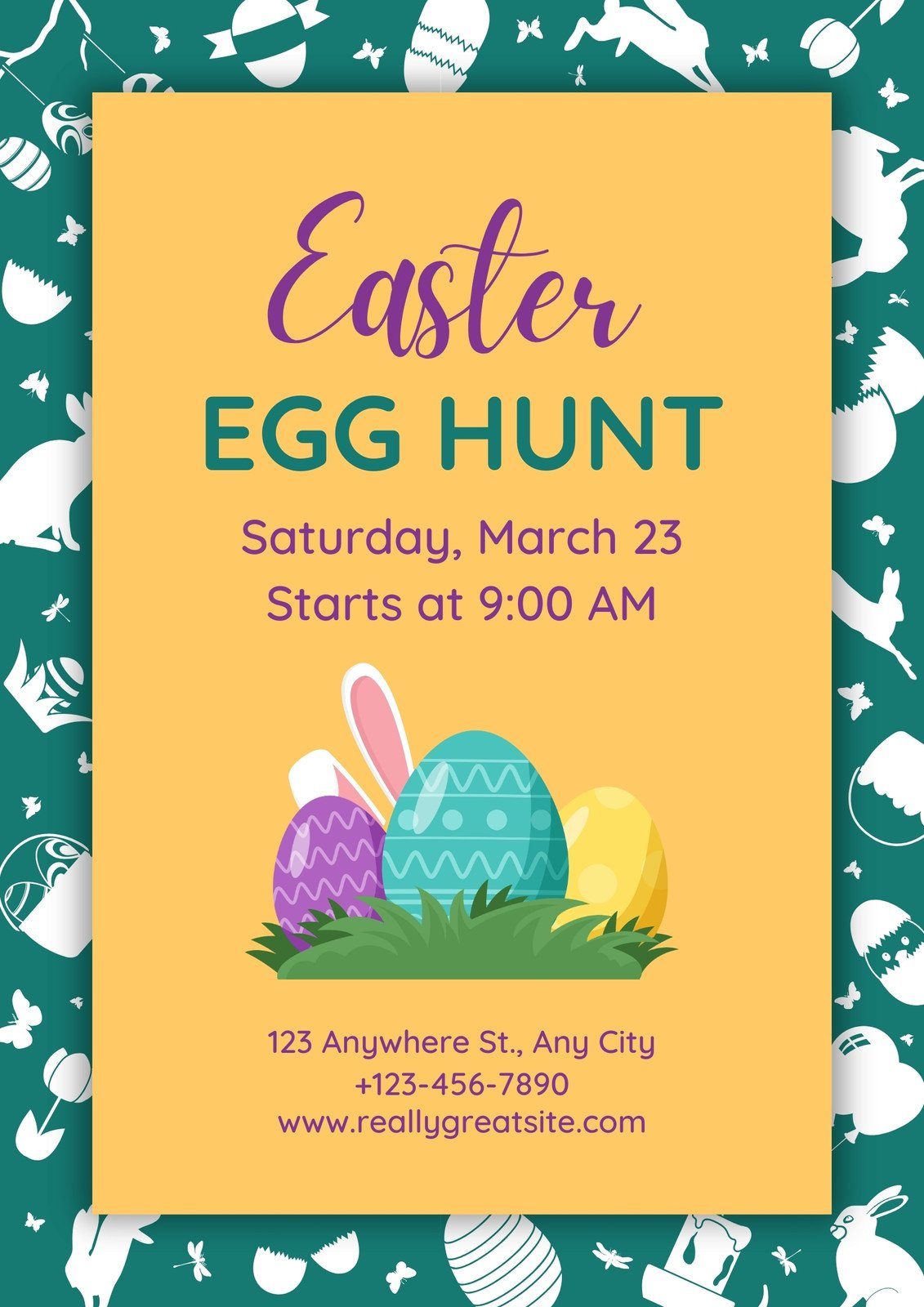 Free Printable Easter Egg Hunt Flyer Template Template Samples Free Printable Easter Egg Hunt Flyer Template Template Samples