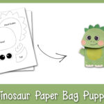 Paper Bag Dinosaur Puppet   Frosting And Glue  Easy Crafts, Games Regarding Free Printable Dinosaur Paper Bag Puppet Template