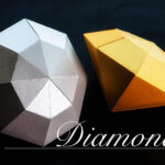 Pdf Papercraft Free | Origadream Regarding Free Printable 3D Diamond Template