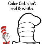 Pin Page Inside Free Printable Cat In The Hat Hat Template
