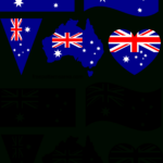 Premium Australian Flag Vector Graphics For Free Download Inside Free Printable Australian Flag Template