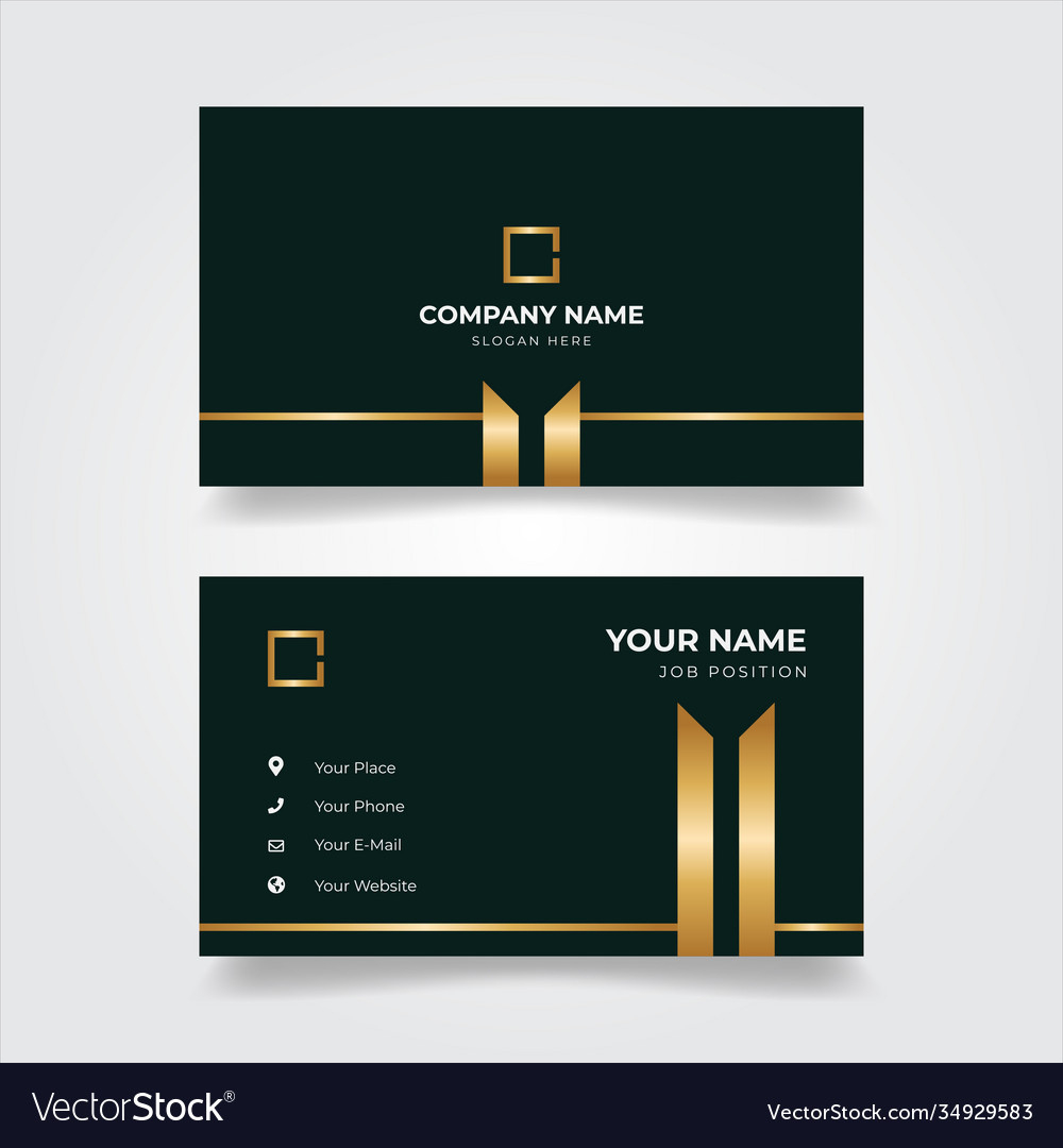 Print Business Card Template Royalty Free Vector Image with regard to Free Printable Business Cards Template Online