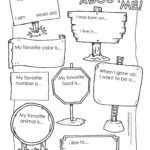 Printable All About Me Poster & All About Me Template Pdf Intended For Free Printable All About Me Poster Template