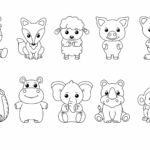 Printable Animal Paper Finger Puppets | Amax Kids In Free Printable Animal Puppet Template