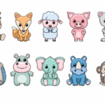 Printable Animal Paper Finger Puppets | Amax Kids Throughout Free Printable Animal Puppet Template
