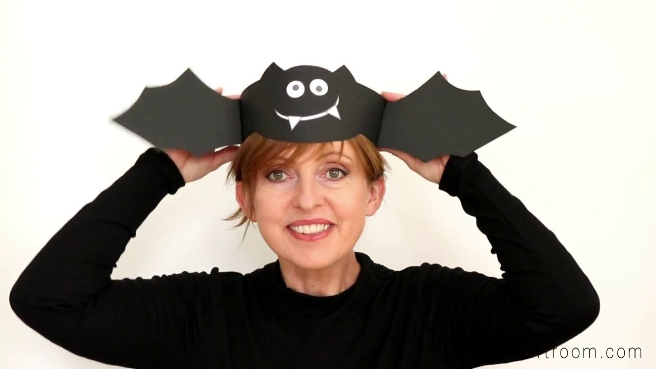 Printable Bat Hat Craft with regard to Free Printable Bat Hat Template
