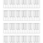 Printable Blank Piano Keyboard Templates Dotted Keys For Free Printable Blank Piano Keyboard Template