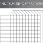 Printable Blank Tracking Spreadsheet. Printable Pdf, Excel, Google In Free Printable Blank Spreadsheet Template