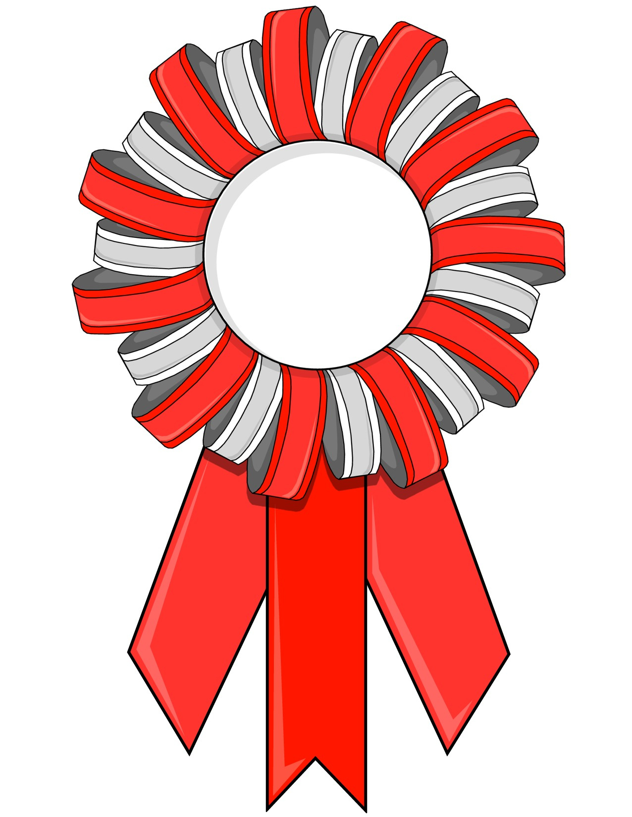 Printable Contest Ribbons Or Tournament Ribbons intended for Free Printable Award Ribbons Template