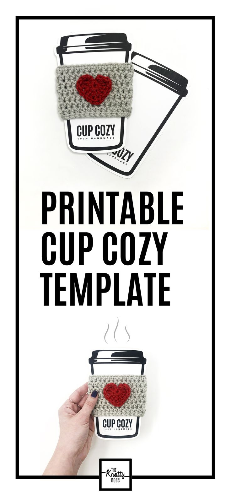 Printable Cup Cozy Template. Diy Cozy Display And Packaging throughout Free Printable Coffee Cozy Template