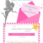 Printable Dummy Fairy Letter | The Secret Fairy Circle For Free Printable Dummy Fairy Letter Template