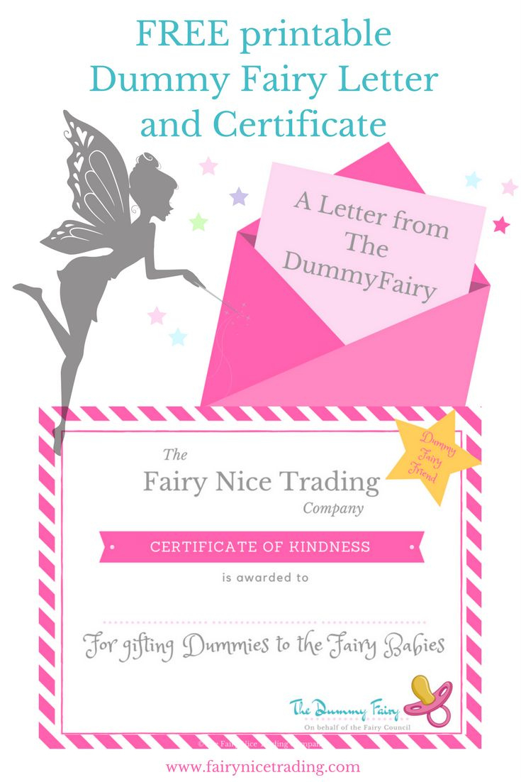 Printable Dummy Fairy Letter | The Secret Fairy Circle for Free Printable Dummy Fairy Letter Template