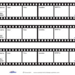 Printable Film Strip Invitations   Coolest Free Printables Pertaining To Free Printable Film Strip Template
