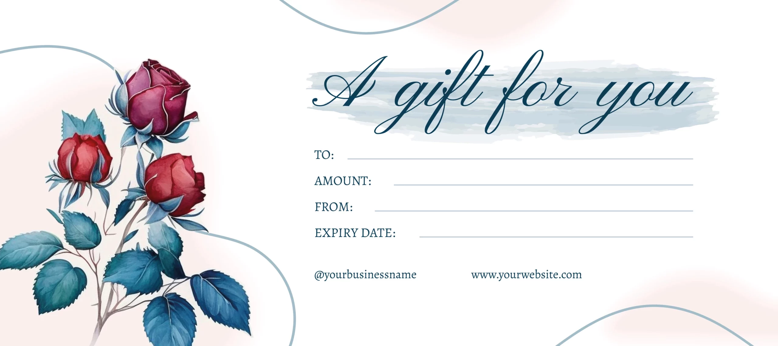 Printable Gift Certificate Free Google Docs Template - Gdoc.io for Free Printable Gift Card Template