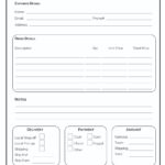 Printable Order Form Template (2 Options) Throughout Free Printable Cake Order Form Template