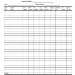 Printable Spreadsheet   Fill Online, Printable, Fillable, Blank Regarding Free Printable Blank Spreadsheet Template