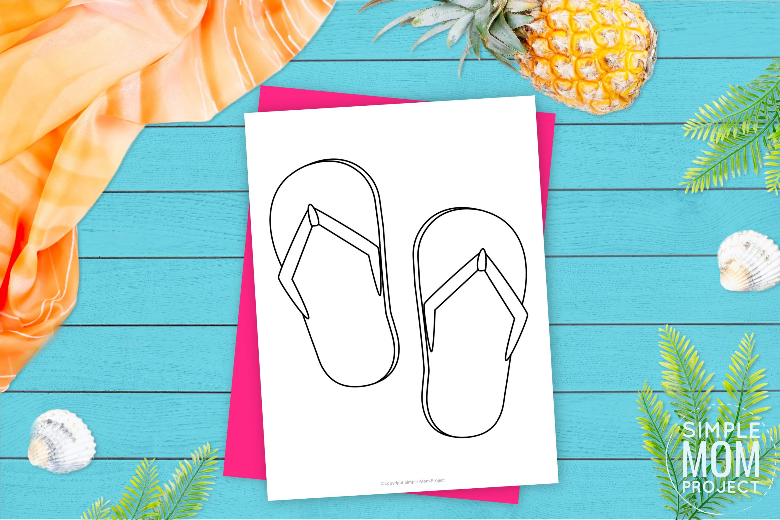 Printable Summer And Beach Templates – Simple Mom Project throughout Free Printable Beach Theme Template
