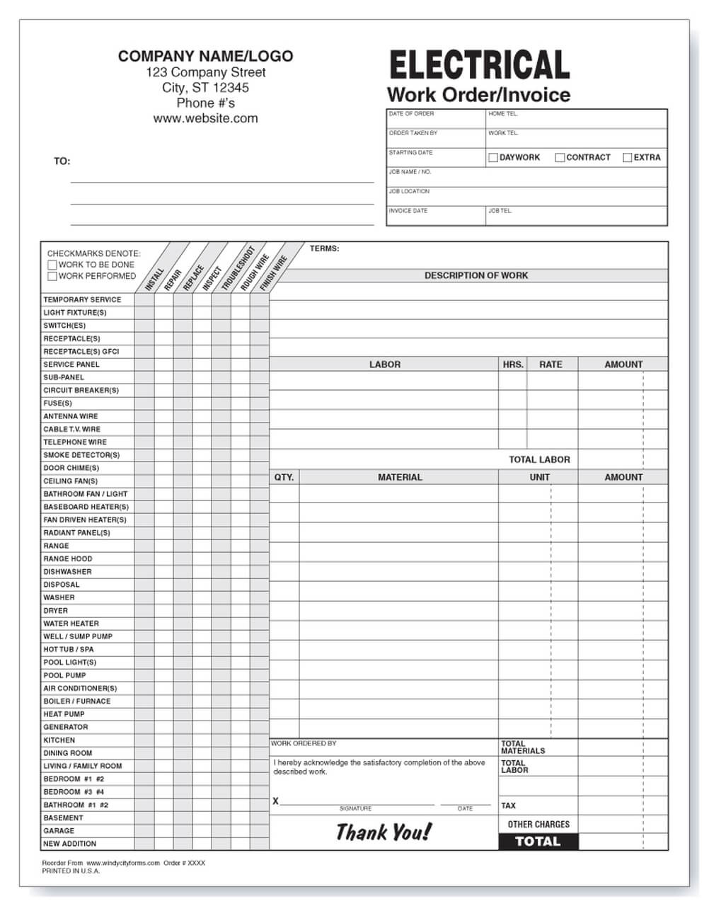 Printable Work Order Templates To Manage Your Work Orders | Monday for Free Printable Auto Repair Work Order Template