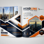 Professional Bi Fold Brochure Design Free Psd Download In Free Printable Bi Fold Brochure Template