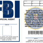 Prop Documents | The Dork Cave With Free Printable Fbi Badge Template