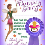 Purple Dummy Fairy Certificate   Rooftop Post Printables Pertaining To Free Printable Dummy Fairy Letter Template