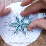 Quilling Snowflakes   Free Pattern And Tutorial – Paperzen Throughout Free Printable Free Quilling Template