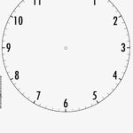 Race Around The Clock Game With Free Printable Clock Template With Hands