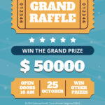 Raffle Flyer Free Google Docs Template   Gdoc.io Throughout Free Printable Free Raffle Flyer Template