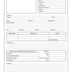 Repair Forms Templates   Fill Online, Printable, Fillable, Blank In Free Printable Auto Repair Work Order Template
