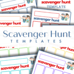 Scavenger Hunt Template   Organized 31 Within Free Printable Blank Scavenger Hunt Template