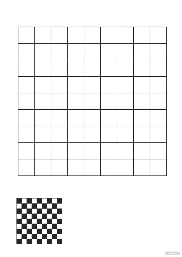 Free Printable Checkered Flag Template