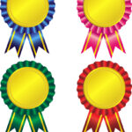 Set Of Award Ribbon Royalty Free Vector Image   Vectorstock Pertaining To Free Printable Award Ribbons Template