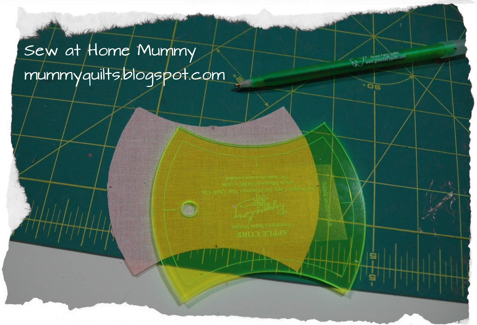 Sew At Home Mummy: Tips &amp;amp; Tricks Tuesday - Tutorial: Charm Pack throughout Free Printable Apple Core Quilt Template