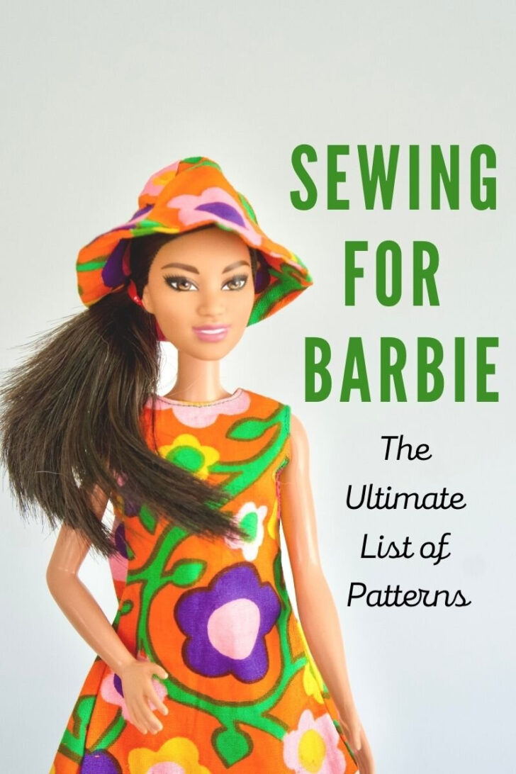 Free Printable Barbie Doll Sewing Patterns Template