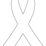 Shape Of Awareness Ribbon | Free Printable Papercraft Templates Pertaining To Free Printable Awareness Ribbon Template
