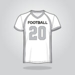 Sports Jersey Template Royalty Free Stock Vector Images And Clip Art Inside Free Printable Football Jersey Template