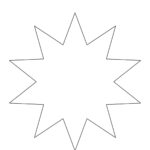 Star Template   Childhood Magic Within Free Printable 6 Point Star Template