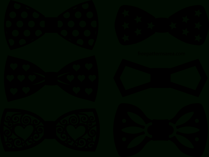 Free Printable Bow Tie Template