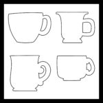 Tea Cup Template For Diy Crafts Intended For Free Printable Coffee Cup Template