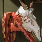 Template For Diy Deer Skull Mount Plaque | Gunflintdesigns Inside Free Printable Deer Plaque Template