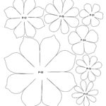 Templates With Free Printable 3D Flower Template